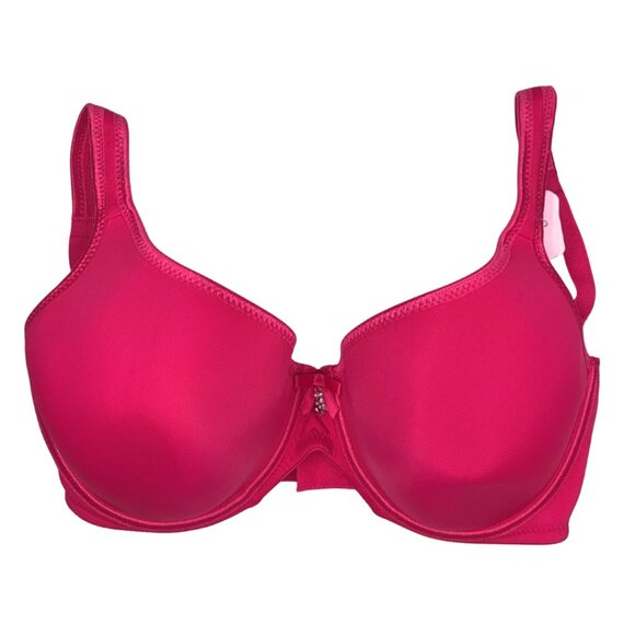 ⭐ NWT Fit Fully Yours Smooth Crystal Bra • Raspberry Pink • 38C ⭐ - Picture 1 of 7